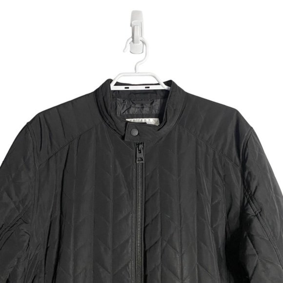 Guess Women's Black Quilted Puffer Jacket - Picture 2 of 12